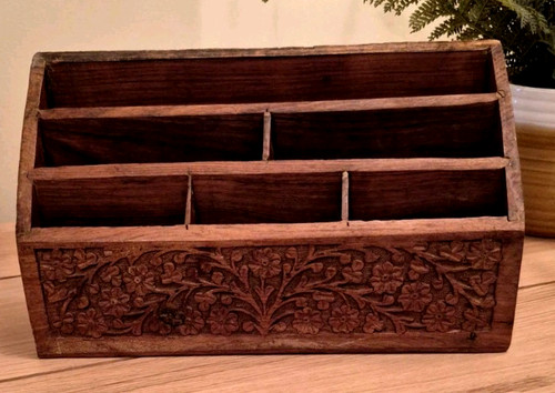 Hand carved wooden - hand,