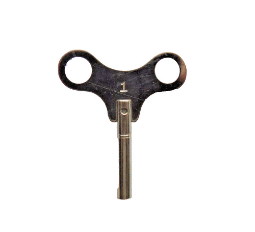 New steel winding clock key - new,