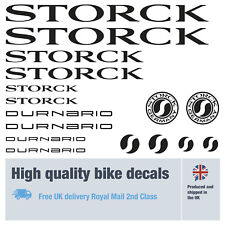 Storck bike decals labels with