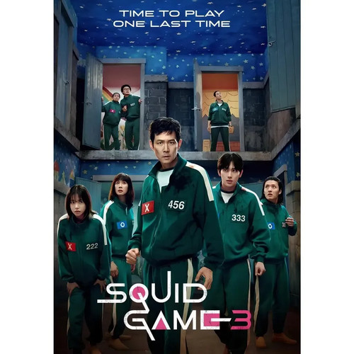 Squid game dvd season - dvd, (2025)