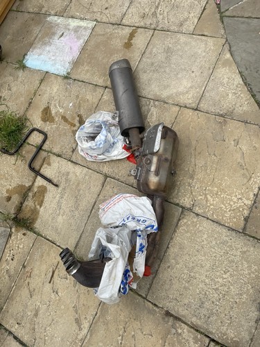 Stock exhaust and - stock,