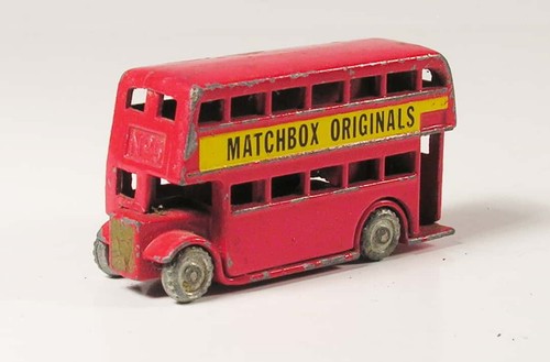 London bus matchbox - bus, no
