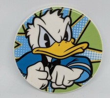 Disney Store Authentic Donald Duck Fine China Coaster RARE Made In Thailand