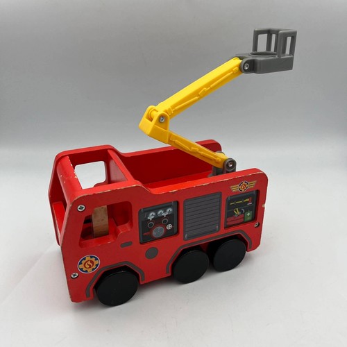 Fireman sam wooden jupiter - sam,
