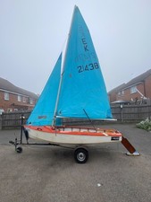 Enterprise sailing dinghy