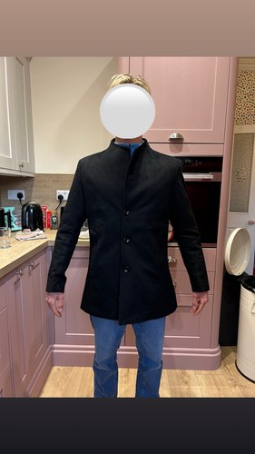 Wool coat blend with - coat,