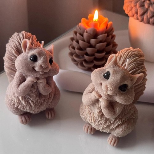 Squirrel silicone mold - squirrel,
