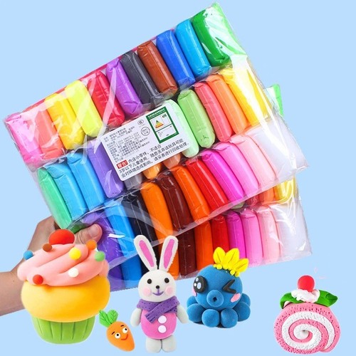Colors air dry clay - dry, 3