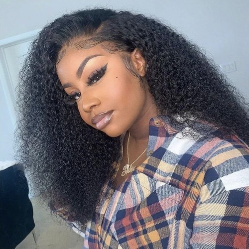 Half wig human hair - half,