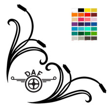 DAF X2 WINDOW VINYL STICKER