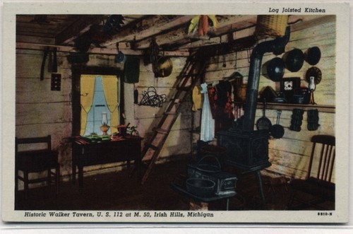 Walker tavern log joisted - walker,