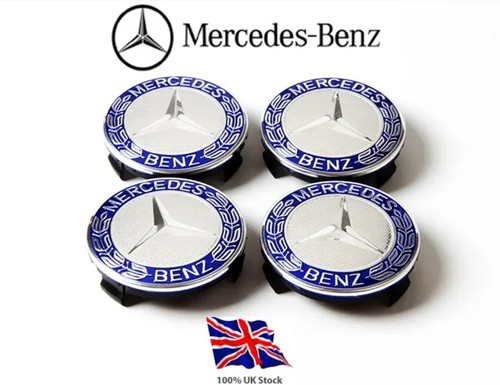 Mercedes blue alloy wheel - blue,