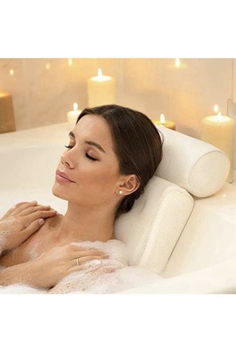 Waterproof bathtub pillow with - waterproof,