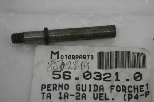 Gear selector fork - gear, guide