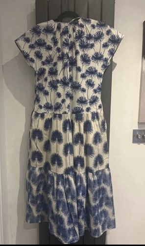 Zara womens white blue - xs,