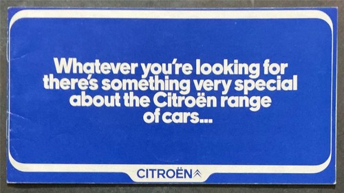 Citroen range sales publicity - sales,