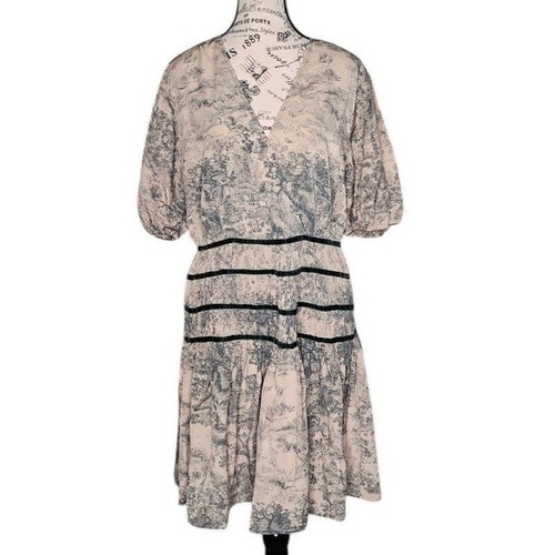 Entro green floral surplice - entro,