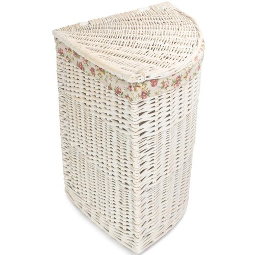Corner white wash laundry - corner,