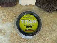 10m GRAUVELL FA. Titanium leader steel leaders + clamps 14kg -23kg