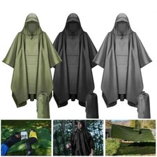 Rain Poncho Rainwear 3 in 1