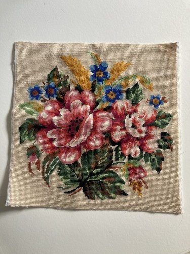Vintage completed tapestry - vintage,