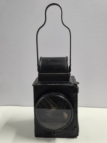 Vintage railway guards - railway, lantern