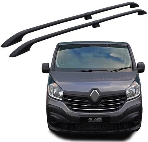 Black aluminium roof rack - roof,