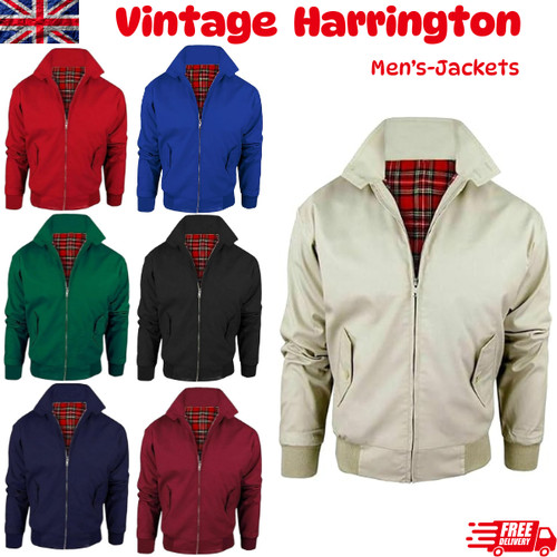 Harrington jacket mens - jacket, classic