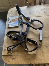 Monty Roberts Dually Headcollar, Black Cob NEW