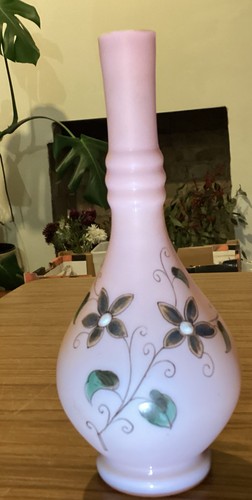 Pink opaline glass - pink,