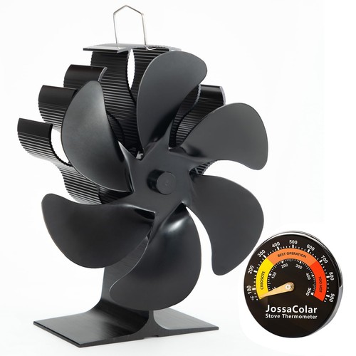 Log burner fan silent - log,