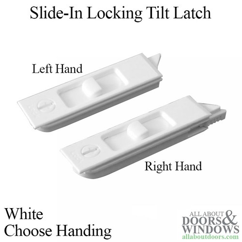 Locking tilt latch left - locking,