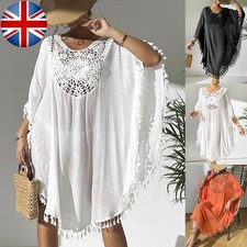 Womens Crochet Beach Cover Up