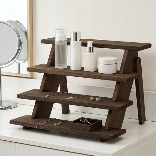 Tiers ladder wooden display - tiers,