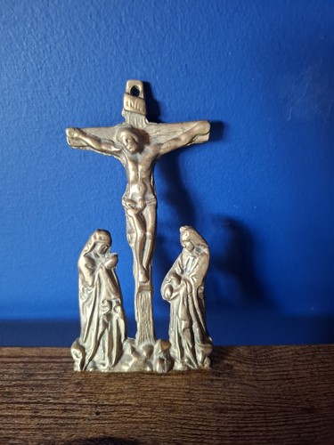 Crucifix brass jesus the - crucifix,