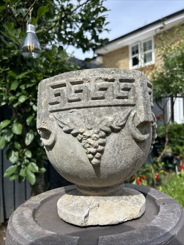 Vintage garden planter greek - garden,