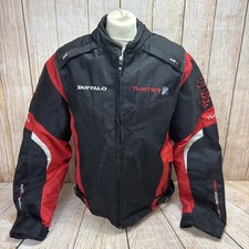 Buffalo Twster Motorcycle Jacket Size XL Black & Red 