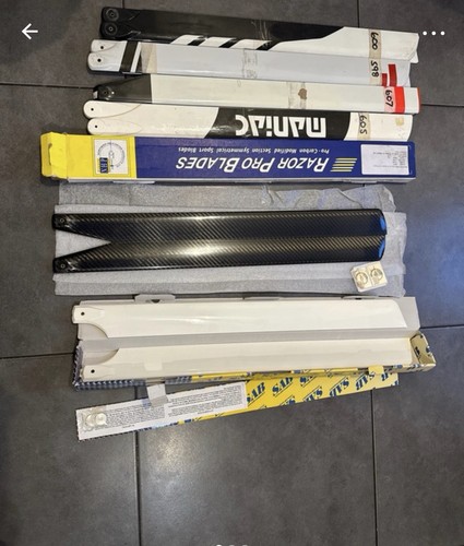 Sab carbon fiber main blades - carbon,