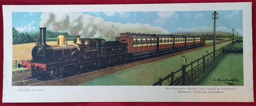 Travel 1890 west lancs railway - 1890,