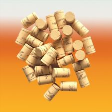 Straight Corks - Pack of 30 For Standard Wine Bottles