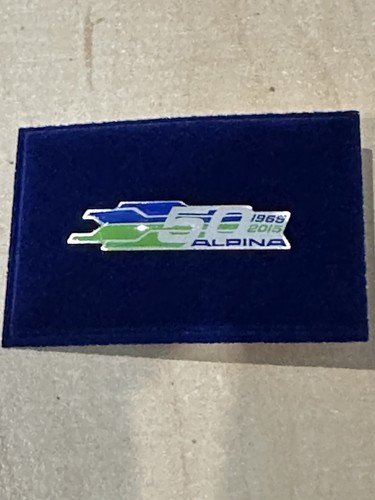 Bmw alpina pin broach year - bmw, 50