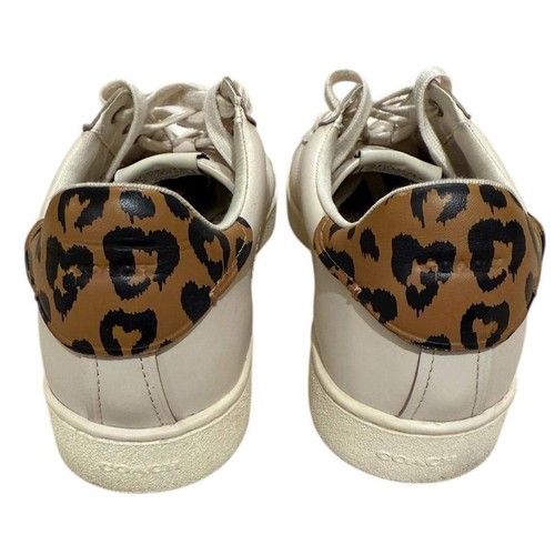 Coach leather low top sneakers - low,