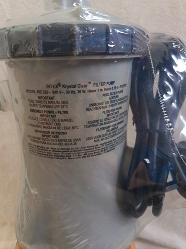 New intex krystal - new:, clear