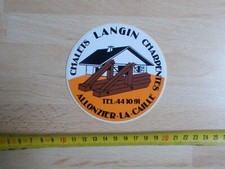 Sticker Cottages Langin