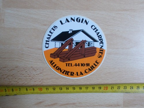 Sticker cottages langin - sticker,