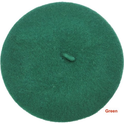 Classic wool beret unmatched - wool,