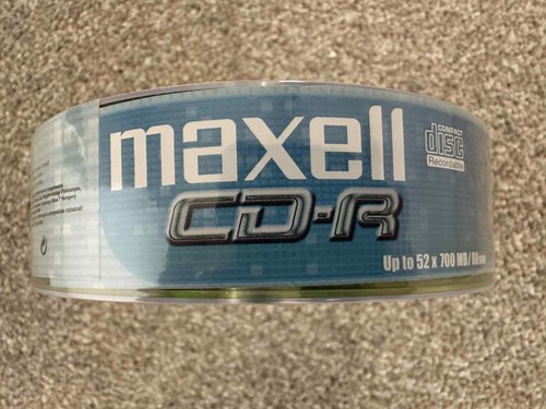 Maxell pack 80 52x - 25, cd-r