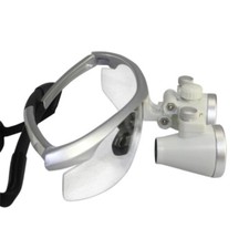Dental 3.5X 420mm Surgical Binocular Loupes with Dentist LED Head Light Headlamp