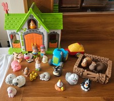 ELC Happyland farm, animals, tractor & people figures toddler toy playset bundle