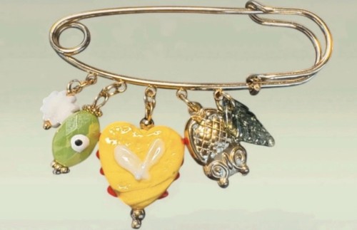 Whimsical personalised brooch - whimsical,